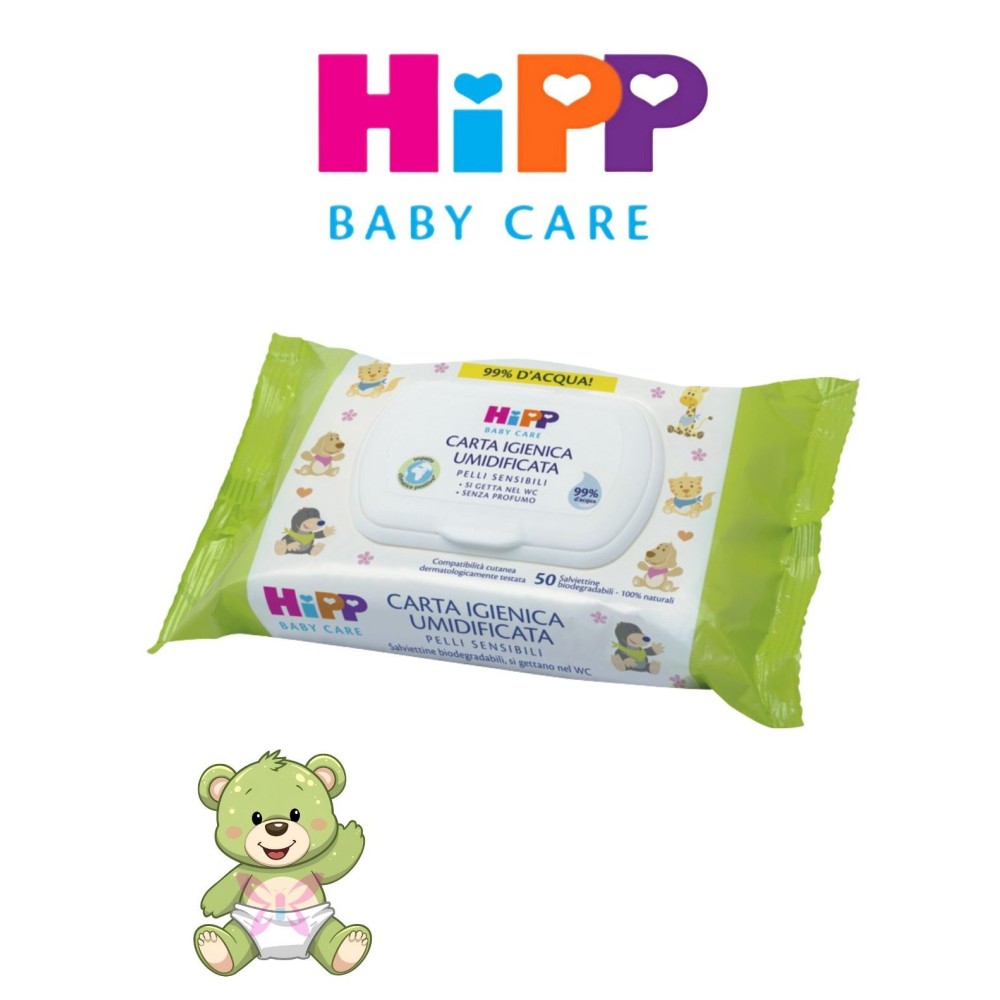 HIPP CARTA IGIENICA UMIDIF50PZ