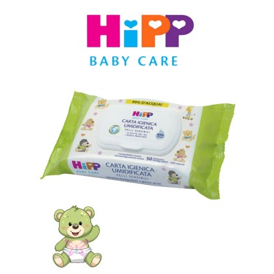 HIPP CARTA IGIENICA UMIDIF50PZ