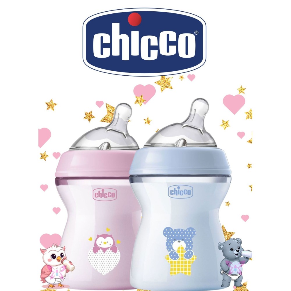 CHICCO BIB NAT. FIL AZZ 250ML