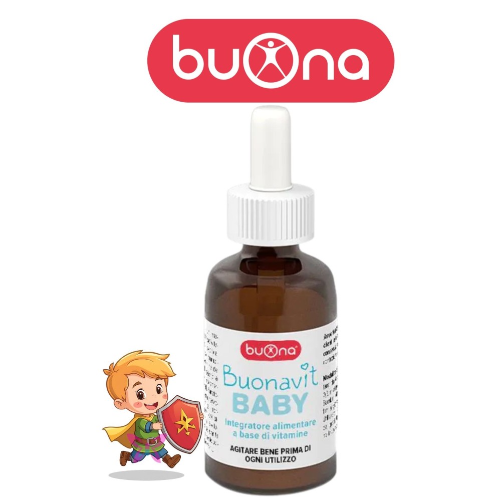 BuonaVit Baby Gocce 20 ml – Multivitaminico Bimbi