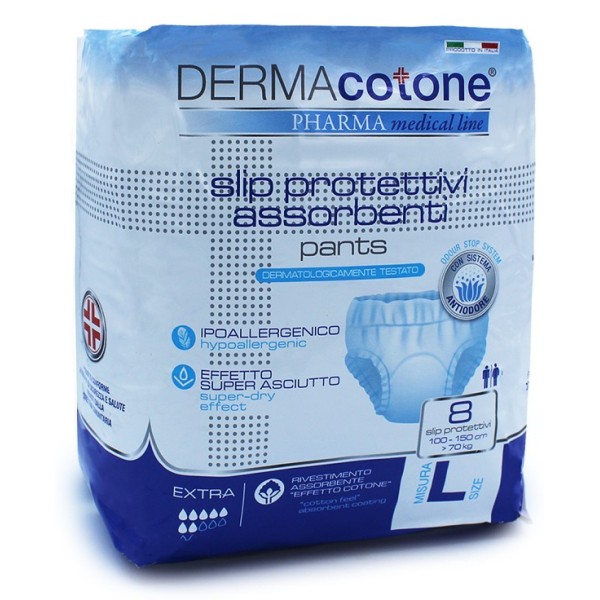 DERMACOTONE SLIP ASSORBENTI MIS L