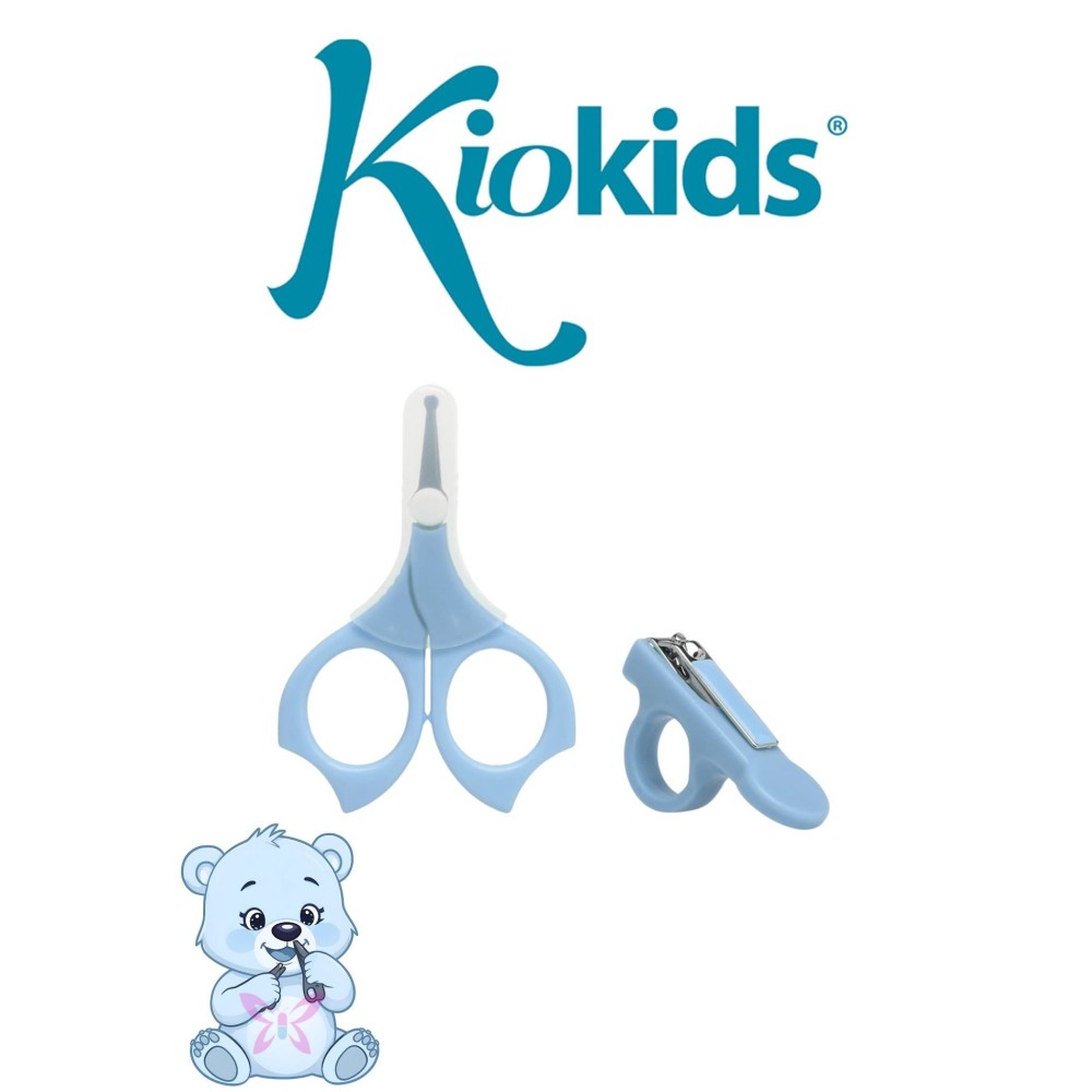 Set Manicure Kiokids | Forbicina e Tagliaunghie Neonati