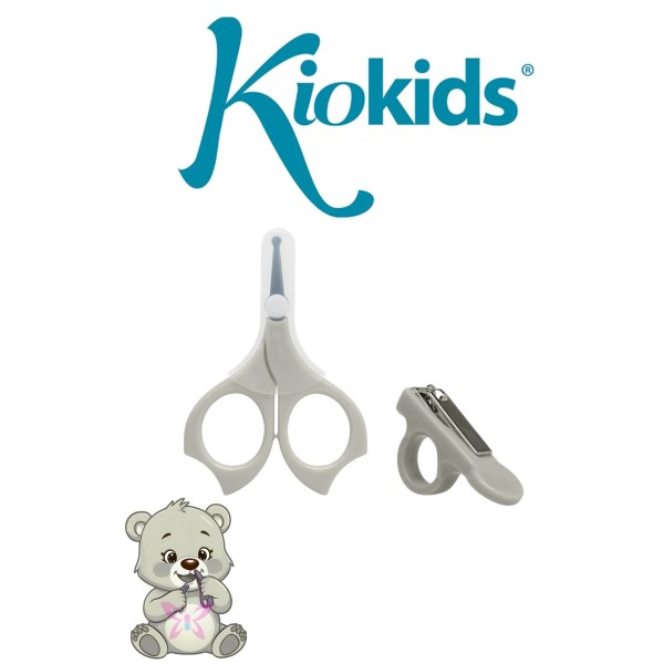 Set Manicure Kiokids | Forbicina e Tagliaunghie Neonati