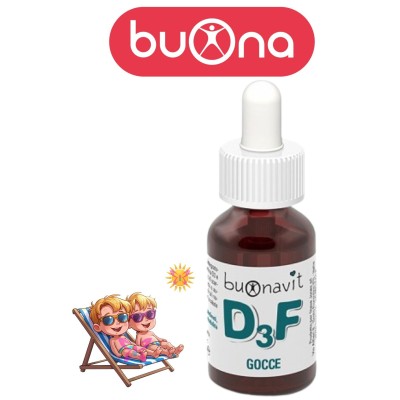 BuonaVit D3F Gocce 12 ml – Vitamina D3 & Fluoro