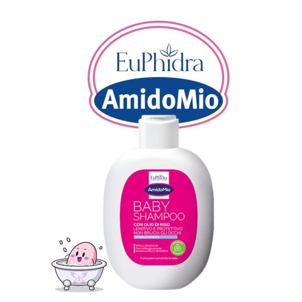 Baby Shampoo Euphidra Amido Mio 200 ml – Delicato