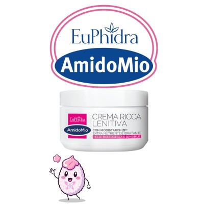 Crema Ricca Lenitiva Euphidra – Nutriente e Protettiva 350 ml