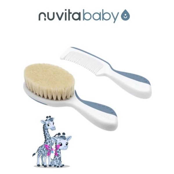 Set Spazzola e Pettine Nuvita – Cura Capelli Neonato