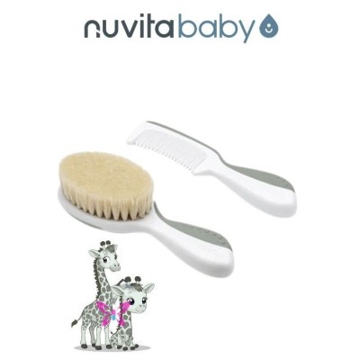 Set Spazzola e Pettine Nuvita – Cura Capelli Neonato