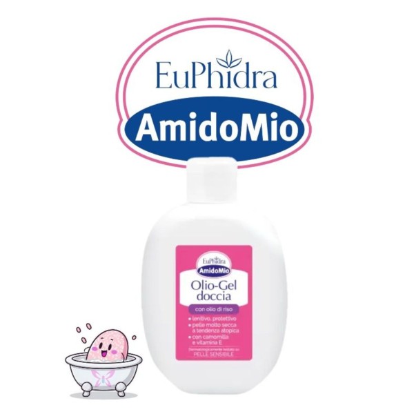 Olio Gel Doccia 200 ml – Nutriente Euphidra