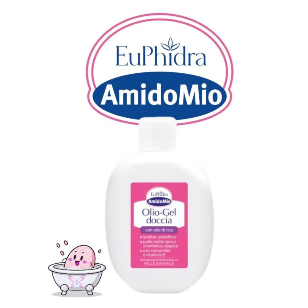 Olio Gel Doccia 200 ml – Nutriente Euphidra