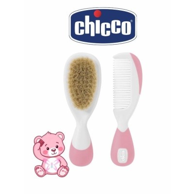 Chicco Baby – Spazzola & Pettine Rosa