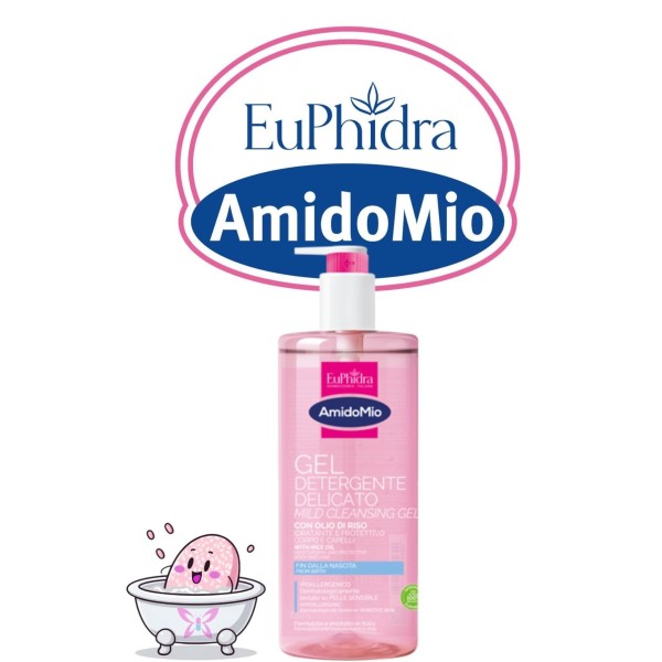 Gel Detergente Delicato Euphidra 1000 ml | Corpo & Capelli Neonato