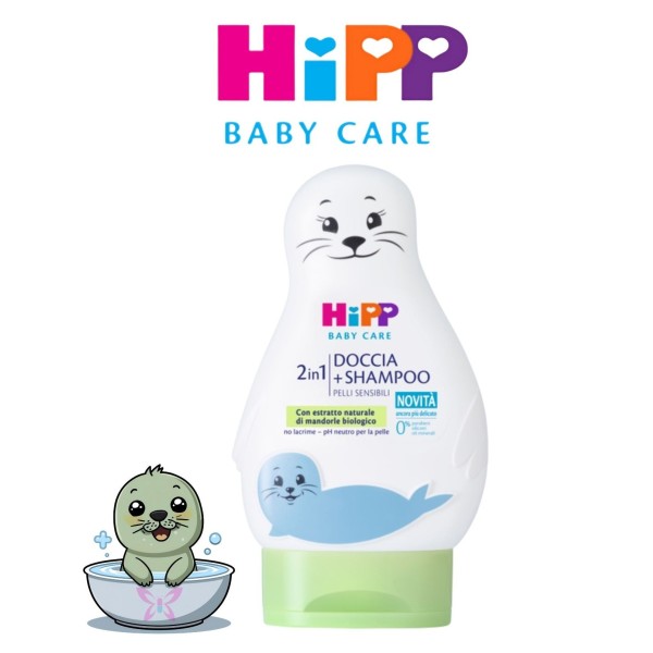 HiPP Doccia Shampoo 2 in 1 300 ml | Deterge Corpo e Capelli