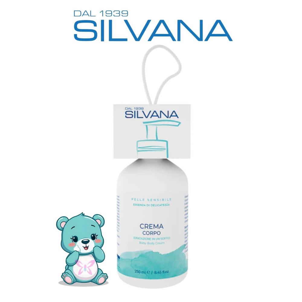 Silvana Crema Corpo Nutriente | Idratazione Naturale per Pelli Secche
