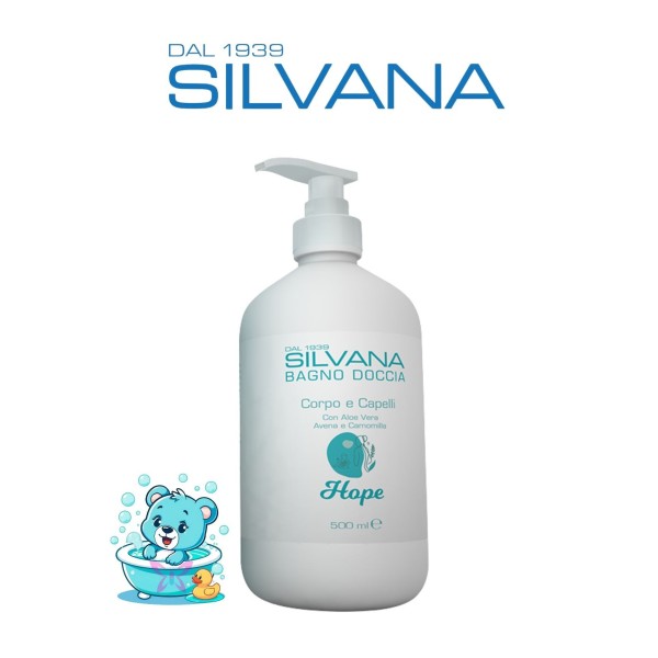 Silvana Bagno Doccia Hope Corpo e Capelli | Delicato e Naturale
