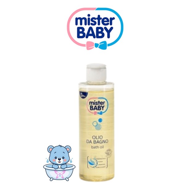 Mister Baby Olio da Bagno | Detersione Emolliente