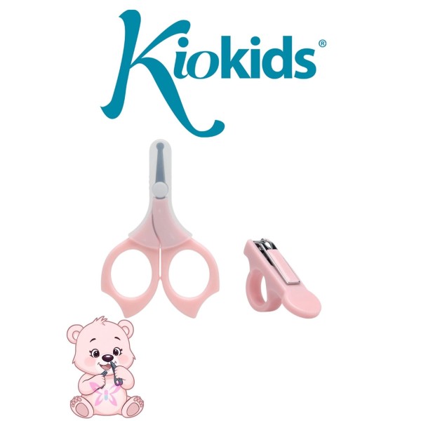 Set Manicure Kiokids | Forbicina e Tagliaunghie Neonati