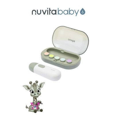 Tagliaunghie Elettrico Nuvita Greentrimmy Sage | Sicuro per Neonati
