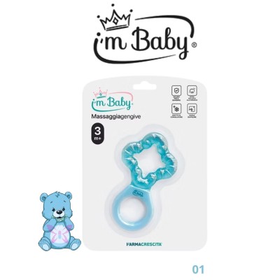 Massaggiagengive IM Baby con Anello – Dentizione Neonati