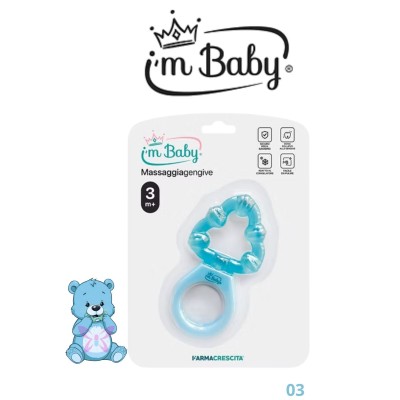 Massaggiagengive IM Baby con Anello – Dentizione Neonati