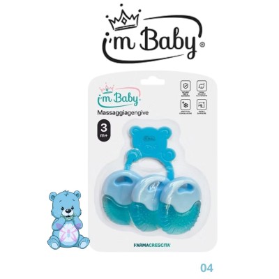 Massaggiagengive IM Baby con Anello – Dentizione Neonati