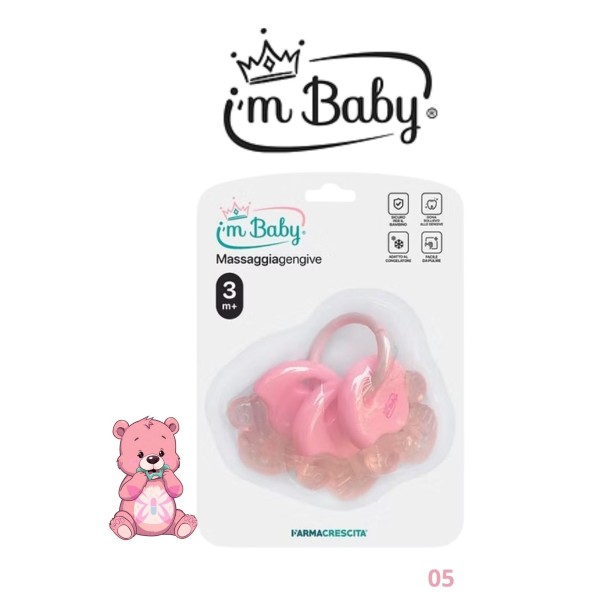 Massaggiagengive IM Baby con Anello – Dentizione Neonati