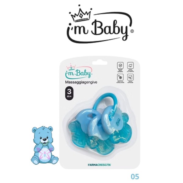 Massaggiagengive IM Baby con Anello – Dentizione Neonati