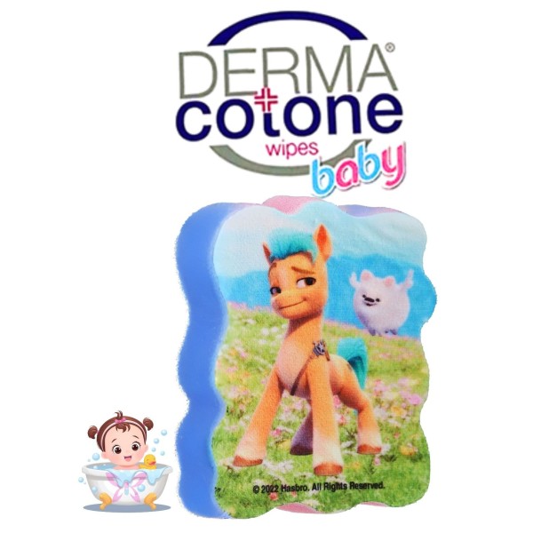 SPUGNA BAGNETTO DERMACOTONE CON PERSONAGGI