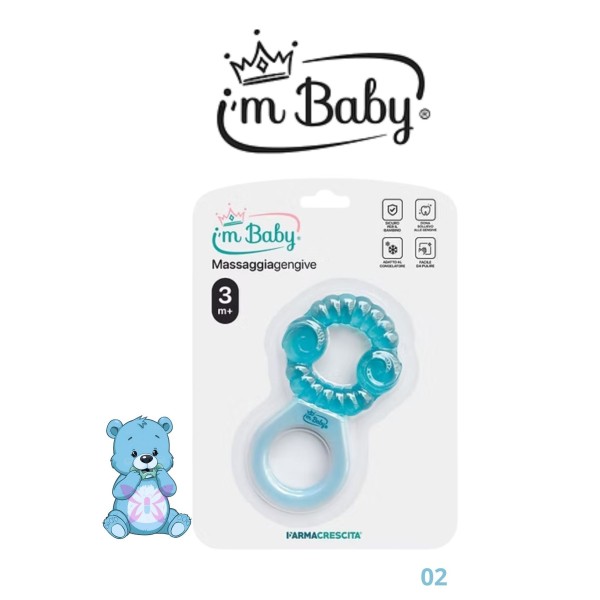 Massaggiagengive IM Baby con Anello – Dentizione Neonati