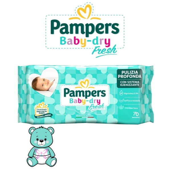 Baby Fresh 70 pz – Salviettine Pampers