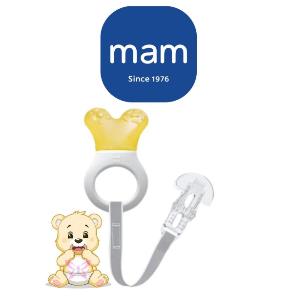 MAM Mini Cooler Giallo | Massaggiagengive Refrigerabile