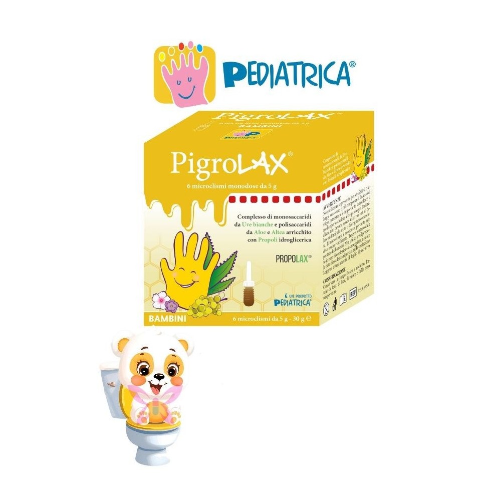 Pigrolax Microclismi Bambini 6 pz – Sollievo Delicato e Sicuro