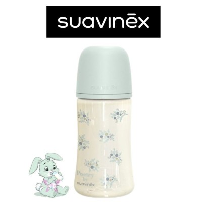 Suavinex Poetry Biberon 270 ml Plastica – Colori