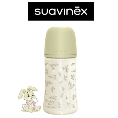 Suavinex Poetry Biberon 270 ml Plastica – Colori