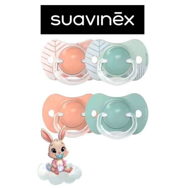 Suavinex Dreams 18m+ 2 Pezzi | Ciucci Anatomici SX Pro Silicone BPA 0%
