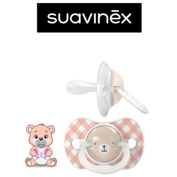 Suavinex Wild Night & Day 6–18 Mesi – Coppia Ciucci Silicone