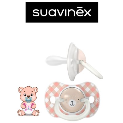 Suavinex Wild Night & Day 6–18 Mesi – Coppia Ciucci Silicone