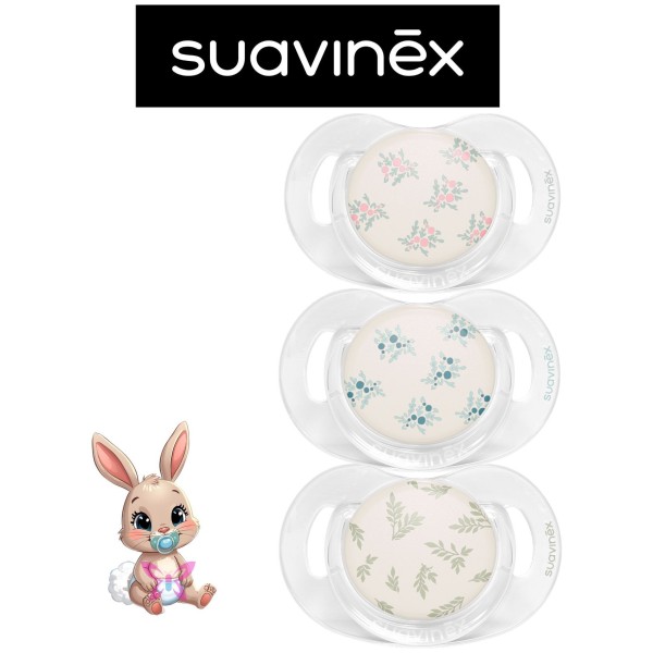 Suavinex Poetry Ciuccio Singolo SX Pro | Silicone 6–18 mesi