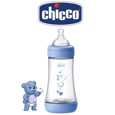 Chicco Perfect 5 240 ml – Giallo, Rosa, Azzurro