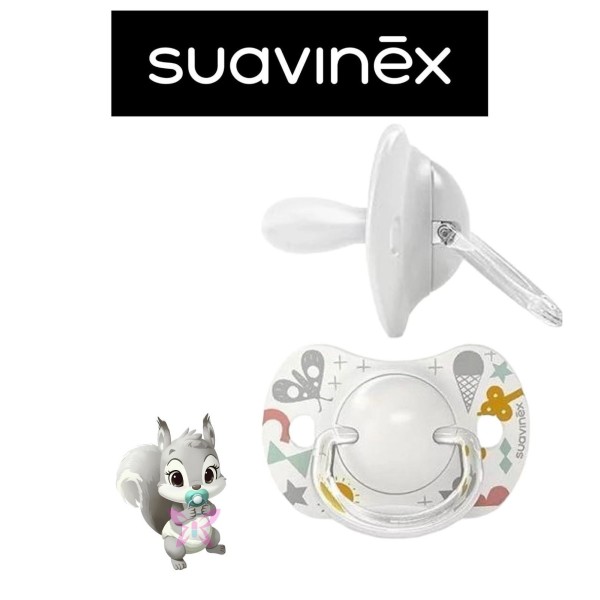 Suavinex A Walk in a Park 0-6 Mesi | 2 Ciucci SX Pro Rosa e Bianco