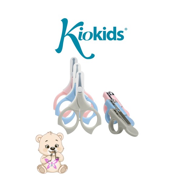 Set Manicure Kiokids | Forbicina e Tagliaunghie Neonati