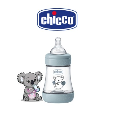Chicco Perfect 5 Biberon Anticolica – Intui-Flow, Membrana Equilibrium