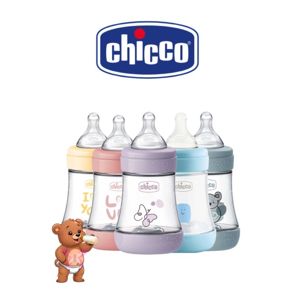 Chicco Perfect 5 Biberon Anticolica – Intui-Flow, Membrana Equilibrium