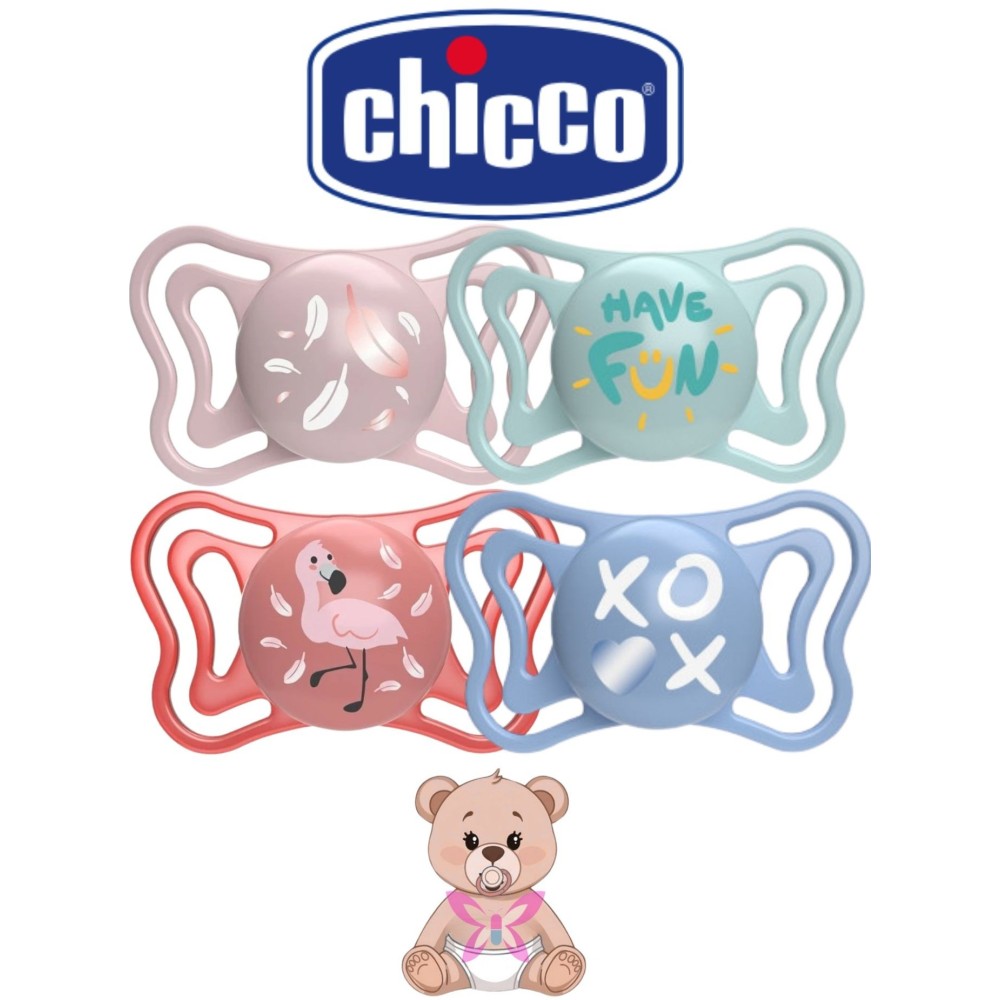 Chicco Light 6–18m – Set 2 Succhietti