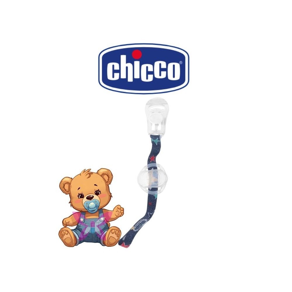 Chicco Clip Salvasucchietto Denim