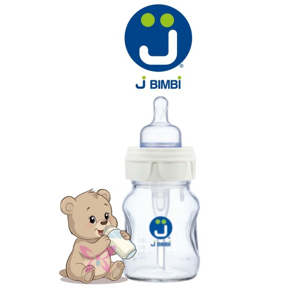 J BIMBI Super Glass 160 ml – Biberon Vetro