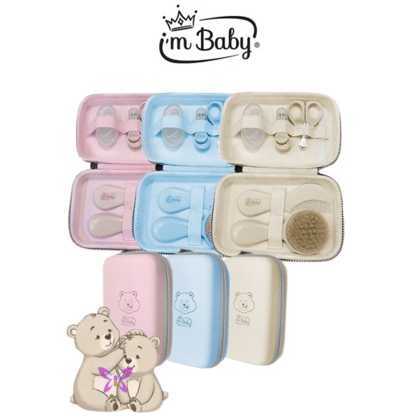 IM Baby Set Baby Care – Kit Cura Neonato Rosa o Azzurro