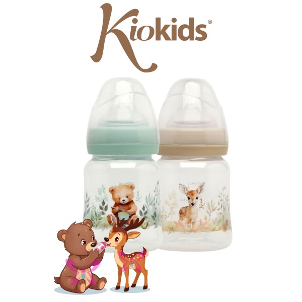 Kiokids Biberon 150 ml – Cerbiatto/Orsetto