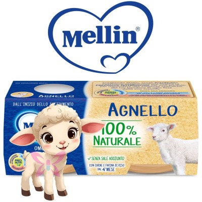 Mellin Omogeneizzato di Agnello 2x80g