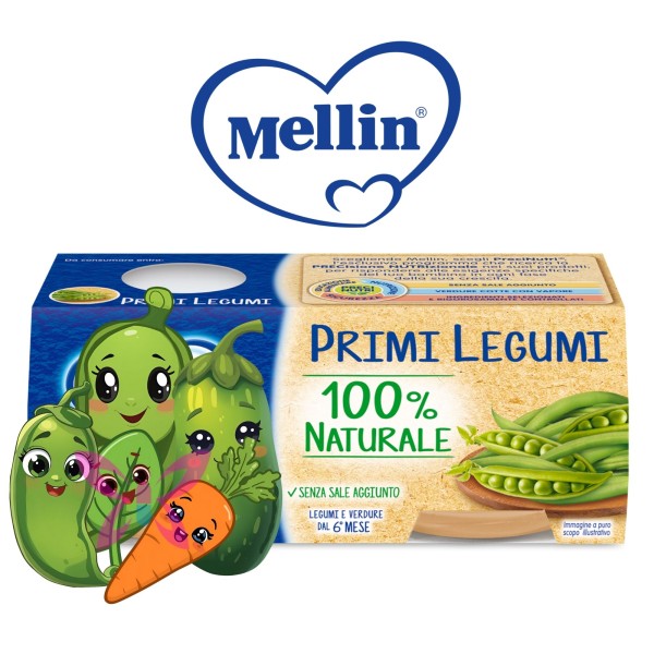 Mellin Primi Legumi 2x80g
